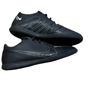 Nike Vapor 15 Club IC Indoor Football Soccer Shoes Black US 7 (DJ5969‎ 001)